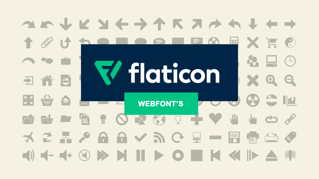 Flaticon as Webfont&#8217;s